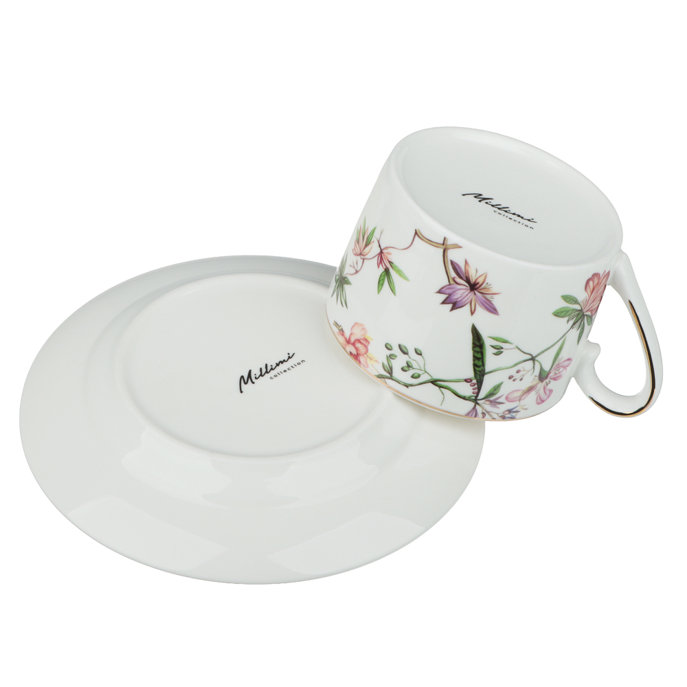 Набор чайный 4 пр., 250мл, MILLIMI, Райский сад, фарфор - #5