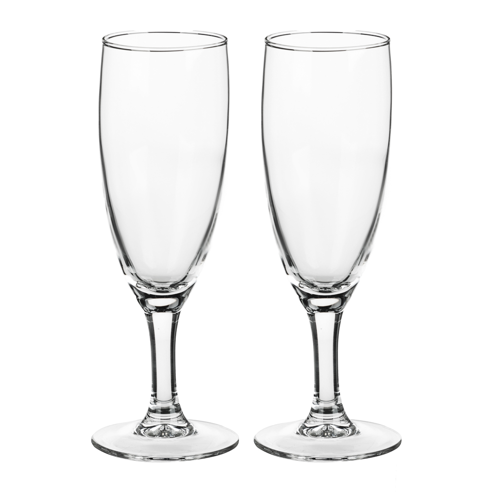 Набор бокалов для шампанского Luminarc "Элеганс", 2 шт, 170 мл - #1