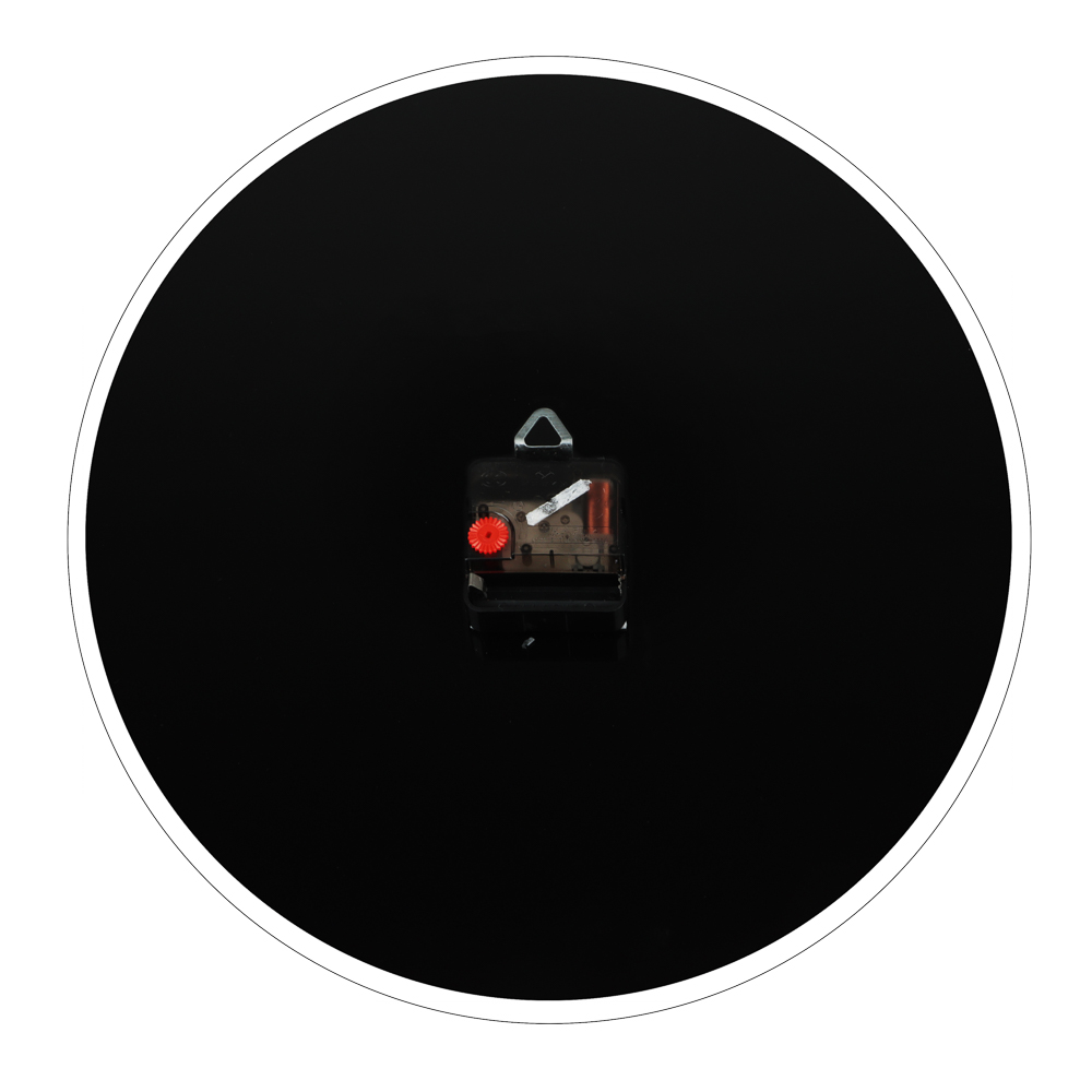 Часы настенные прозрачные d39 см, открытая стрелка "Стиль черный" - #4