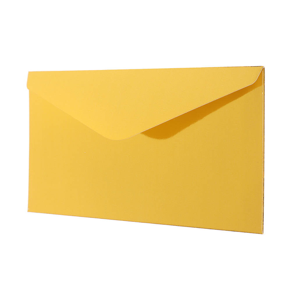 Набор конвертов 10 шт, микс цветов, 8х16,5см, бумага, арт.2 - #20