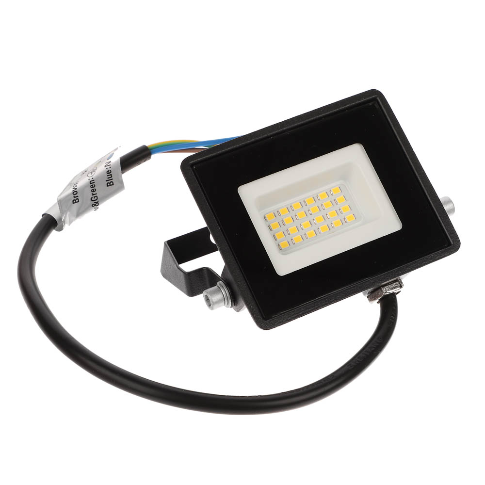 BY Прожектор светодиодный 30Вт, 200-250В, IP65, 1800lm, 4000K, 120°, кабель 30см - #3
