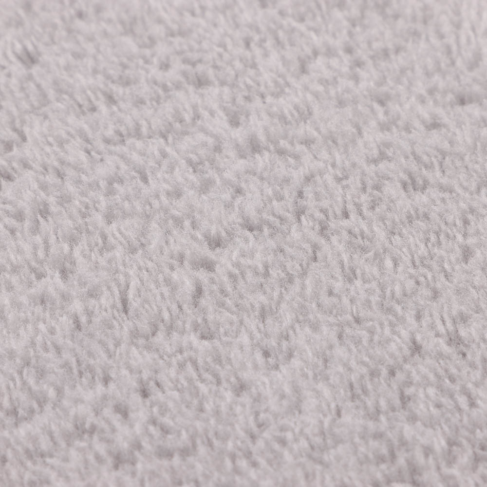 Коврик плюшевый 40х60 серый 02 - #3