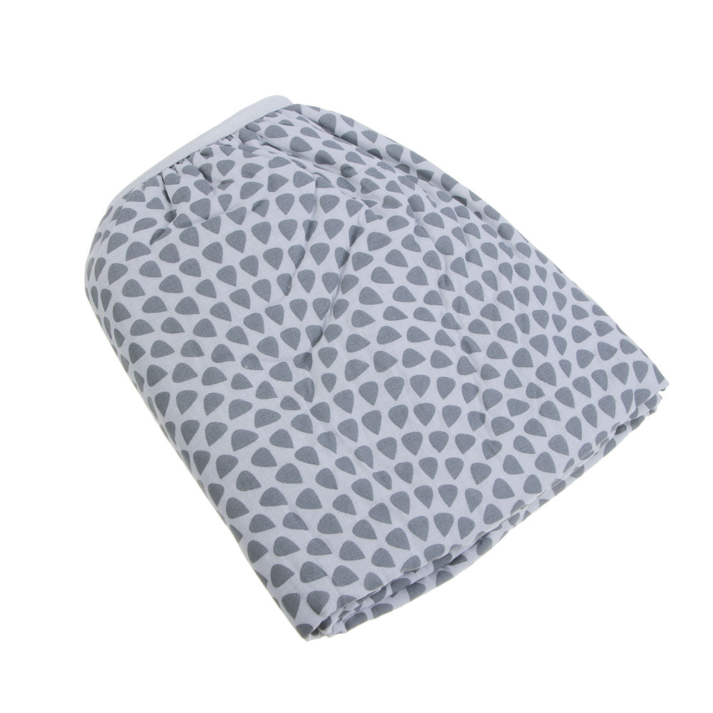 VETTA Чехол для гладильной доски на резинке, пряжка, х/б, подкладка синтепон, 140х50см - #2