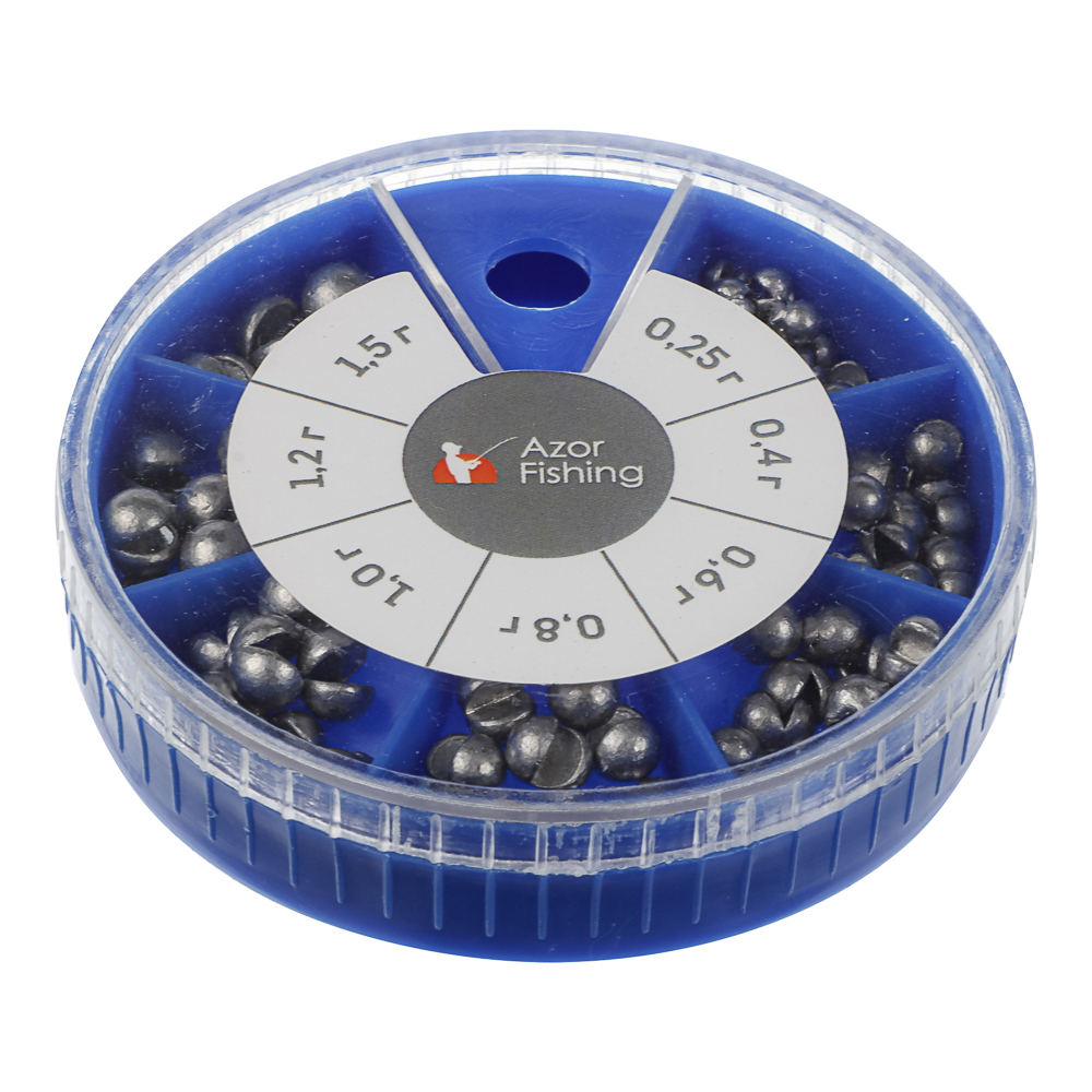 Набор грузил "Дробинка" тм AZOR FISHING, малый - #1