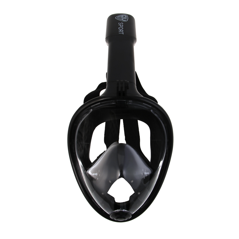 SILAPRO Маска для снорклинга с держателем для экшен-камеры и защитой от запотевания, РС, силикон - #1