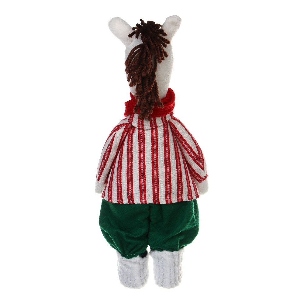 СНОУ БУМ Сувенир Конь в жилетке 13x12x30 см, полиэстер, 26-502 - #5