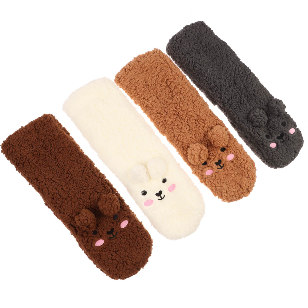 Носки женские домашние высокие "Хюгге", тм RS, 100% полиэстер, р. 36-39, RST1,2 - #3