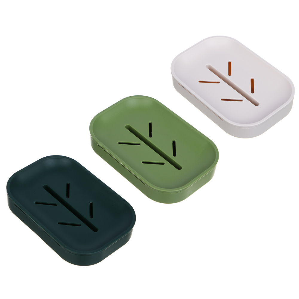 VETTA Мыльница, пластик, 15х10х2,5 см - #1