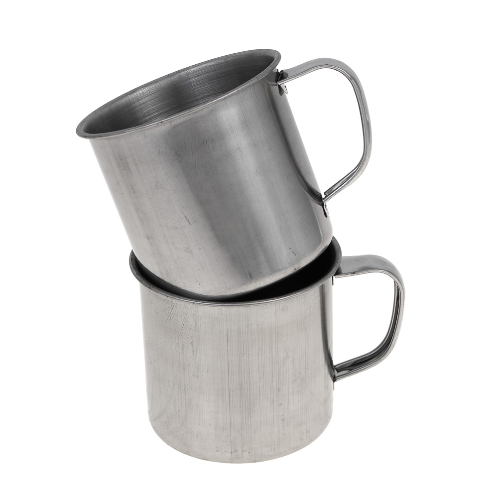 AZOR FISHING Набор туристической посуды, 8 предметов в чехле, нерж.сталь - #2