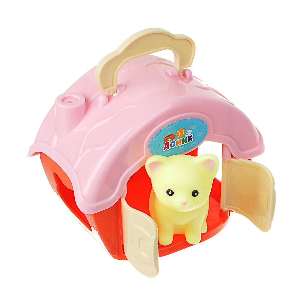 ИГРОЛЕНД Питомец в будке, 6 пр., PVC, PP, 11х8,2х6см - #4