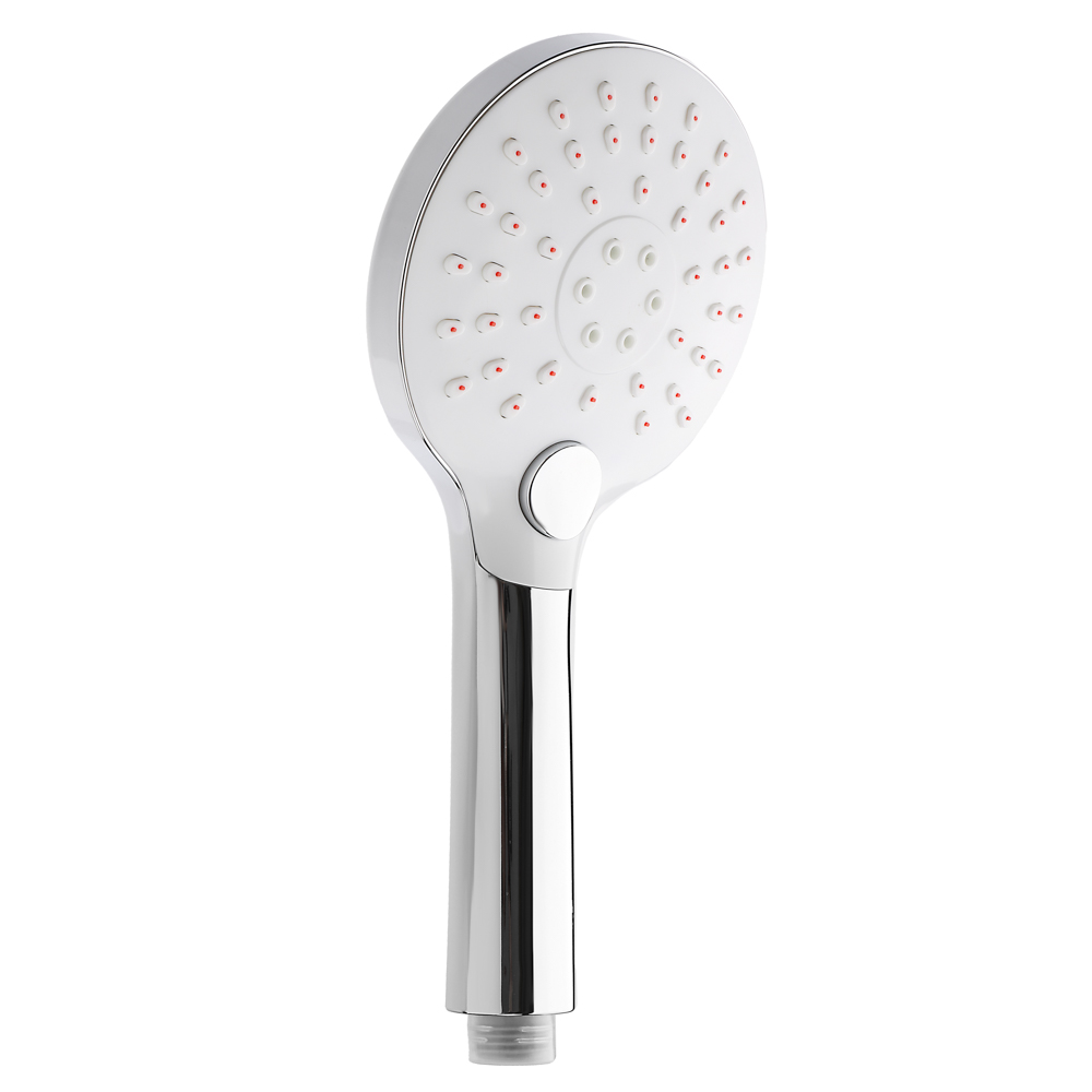 RAIN Лейка для душа, 3 режима, кнопка, 120мм, хром - #1