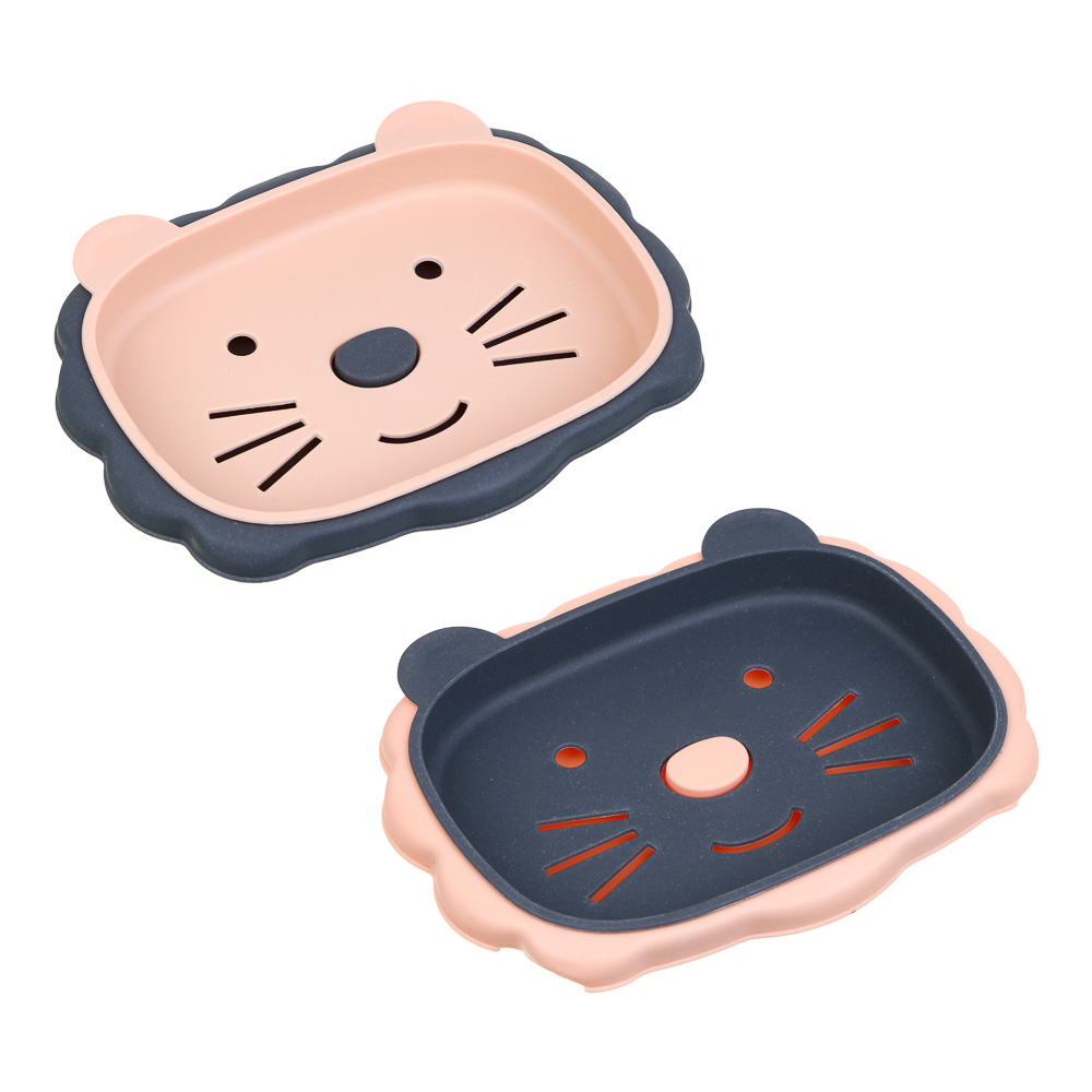 VETTA Мыльница, пластик, 15х11,5х2 см, Энимал - #1