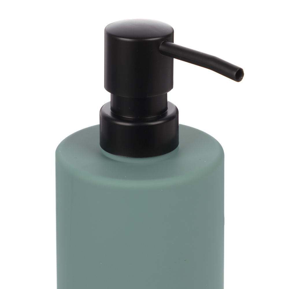 Дозатор жидкого мыла GUL, серо-зелёный, пластик, SWP-2401-GRN-01 - #2