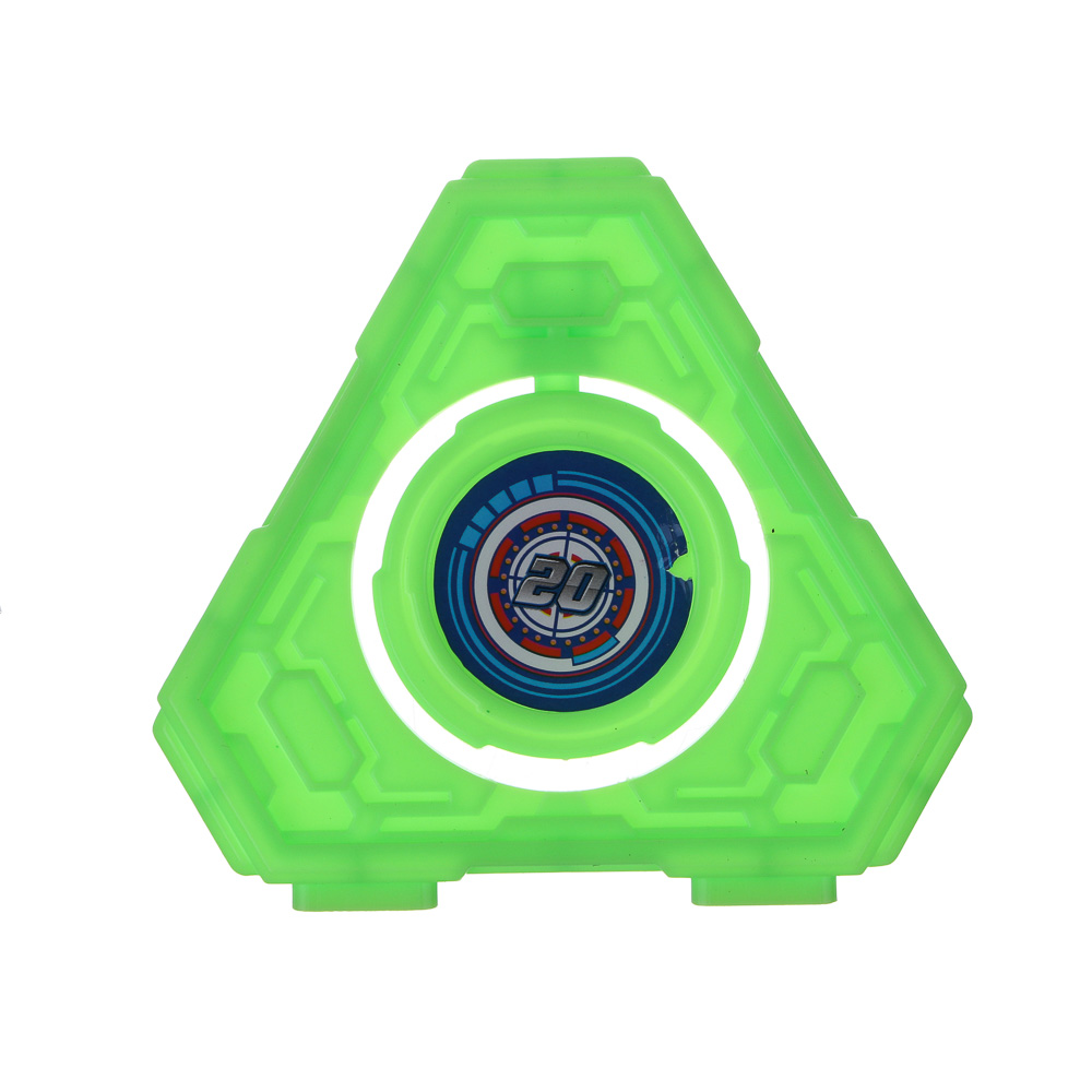 ИГРОЛЕНД Бластер "Космо", с мягкими патронами 10 шт, 2 мишени, ABS, EVA, 56х5,5х21,5 см - #8