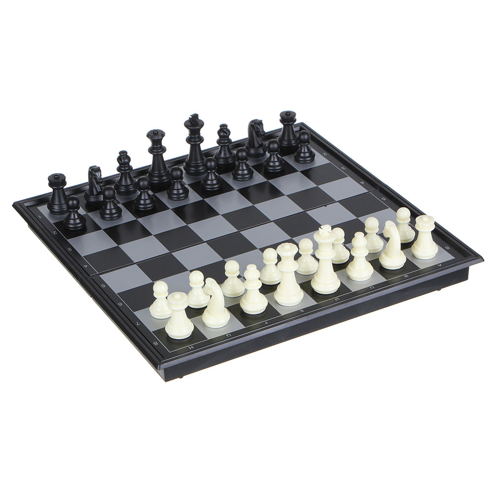 Набор игр LDGames 3 в 1 (магнитные шашки, шахматы и нарды) - #1