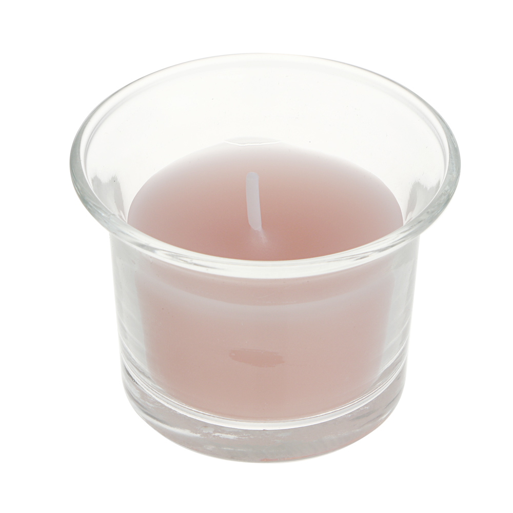 LADECOR Свеча в стеклянном подсвечнике, парафин, 6,2x4,5 см, 3 цвета - #2