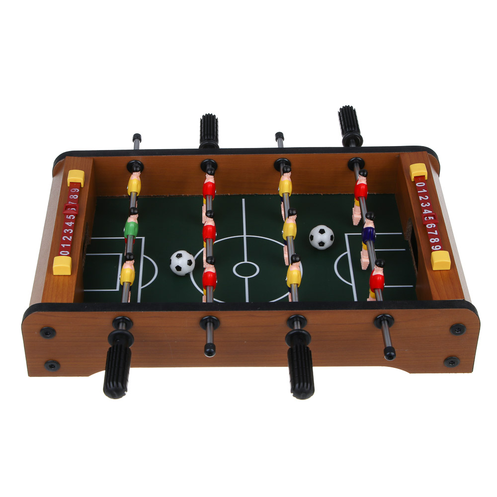 ИГРОЛЕНД Настольная игра "Футбол", металл, дерево, РР, ABS, 35,5х22х5,5см - #4