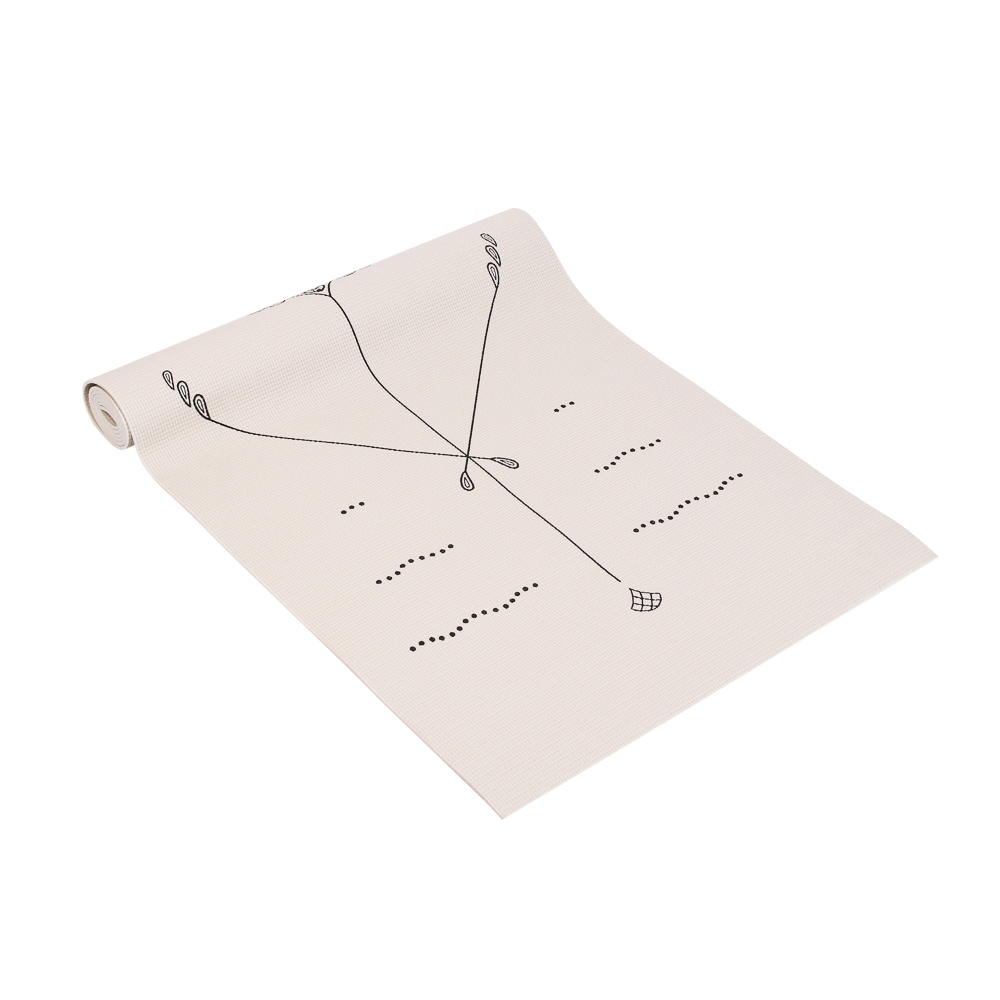 Коврик для йоги и фитнеса тм BY SPORT, 173х61х0,4см, ПВХ, 4 цвета - #4