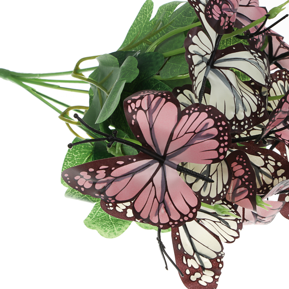 Букет искусственный тм LADECOR бабочки, 28 см - #3