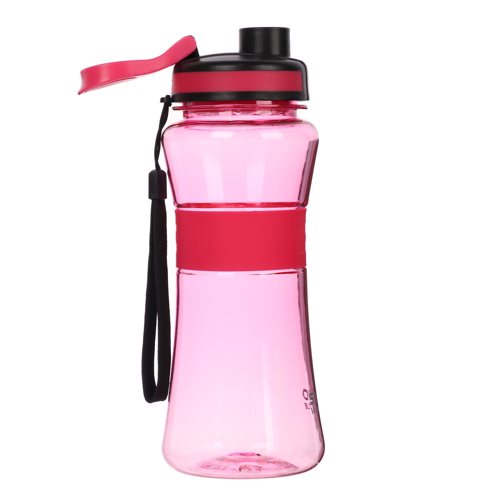 SILAPRO Спортивная бутылка с сеточкой 22х8см, 700мл, силикон, PC - #10