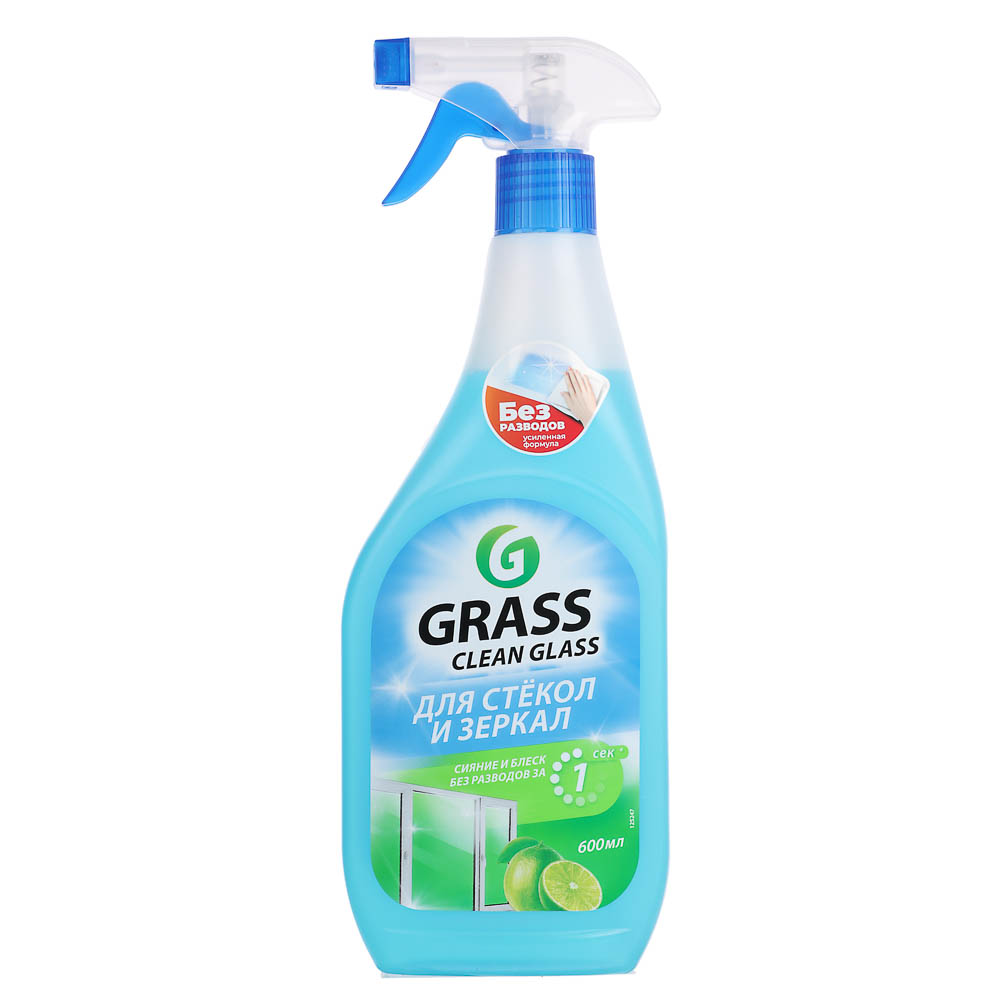 Очиститель стекол GRASS Clean Glass блеск стекол и зеркал, п/б, 600 мл - #1