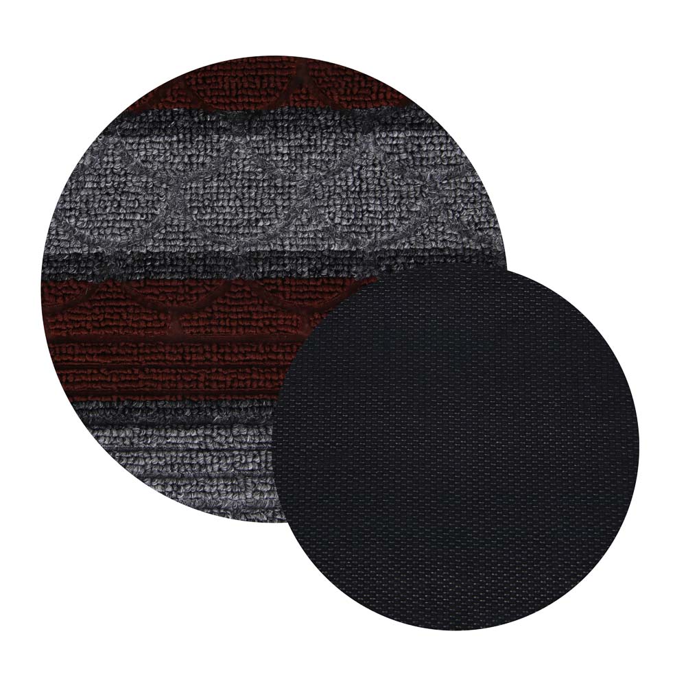 Коврик придверный тм VETTA Folk, ворсовый с резиновой каймой, 45x75см, 2 дизайна - #5