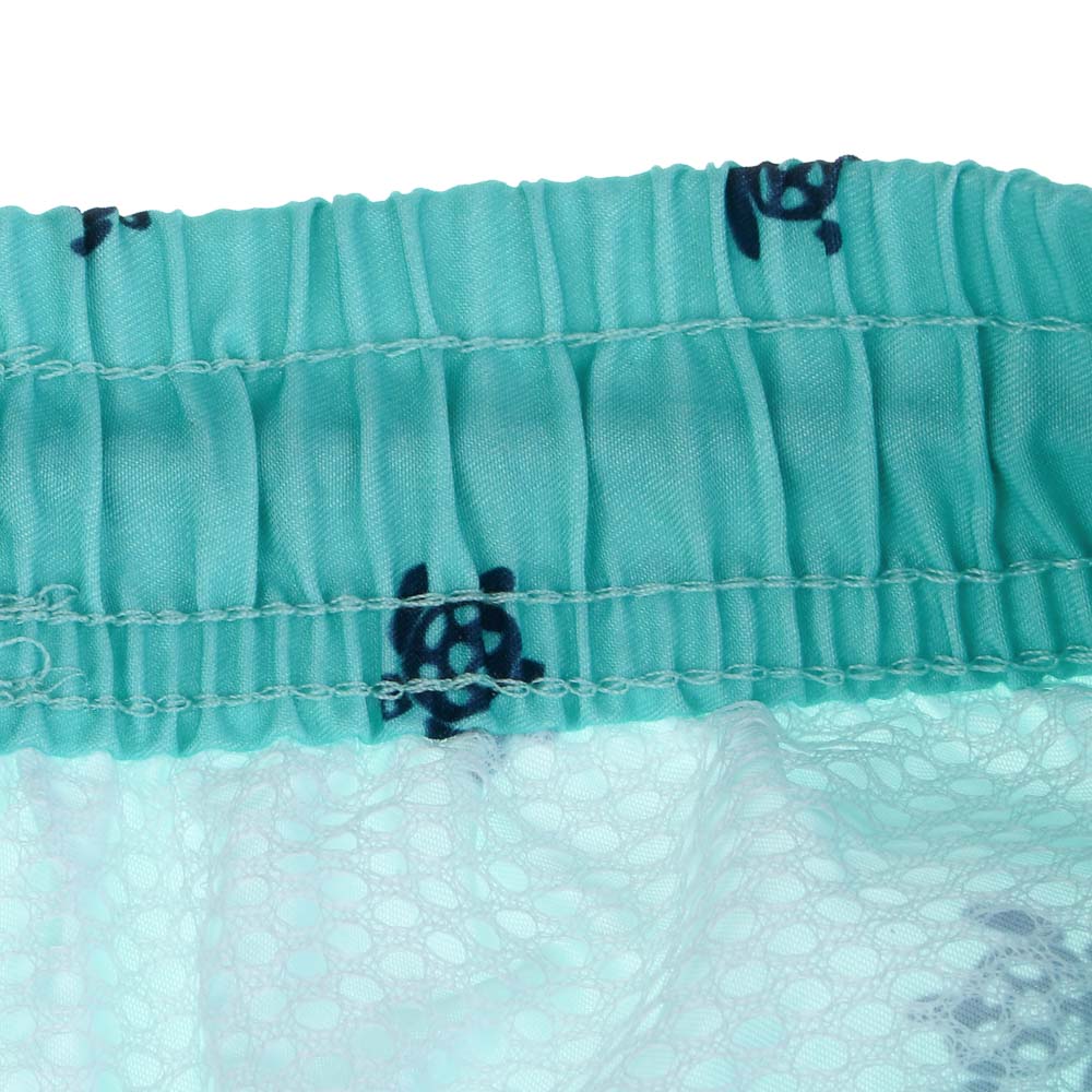 GALANTE Шорты купальные для мальчиков, 100% полиэстер, р. 110-116, цв.бирюзовый - #3