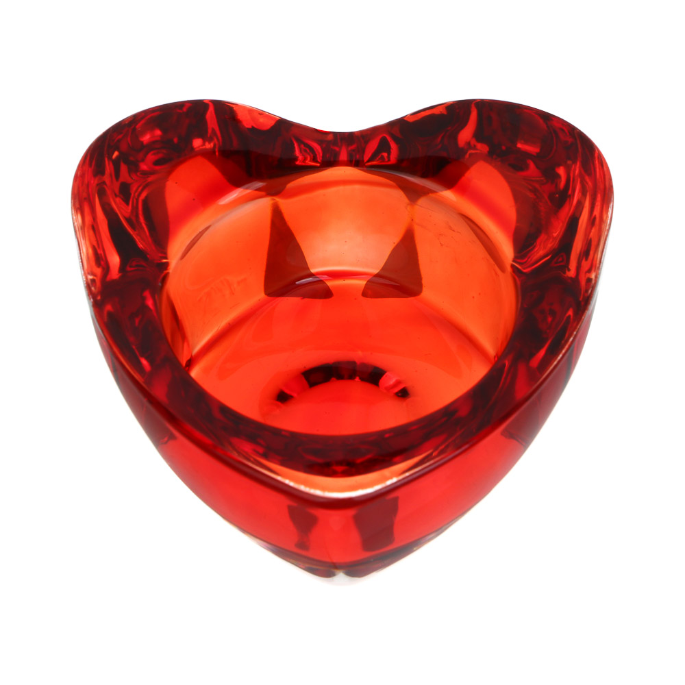 Подсвечник тм LADECOR стеклянный, 6,7x6,7x3см, для чайных свечей, 4 вида - #3