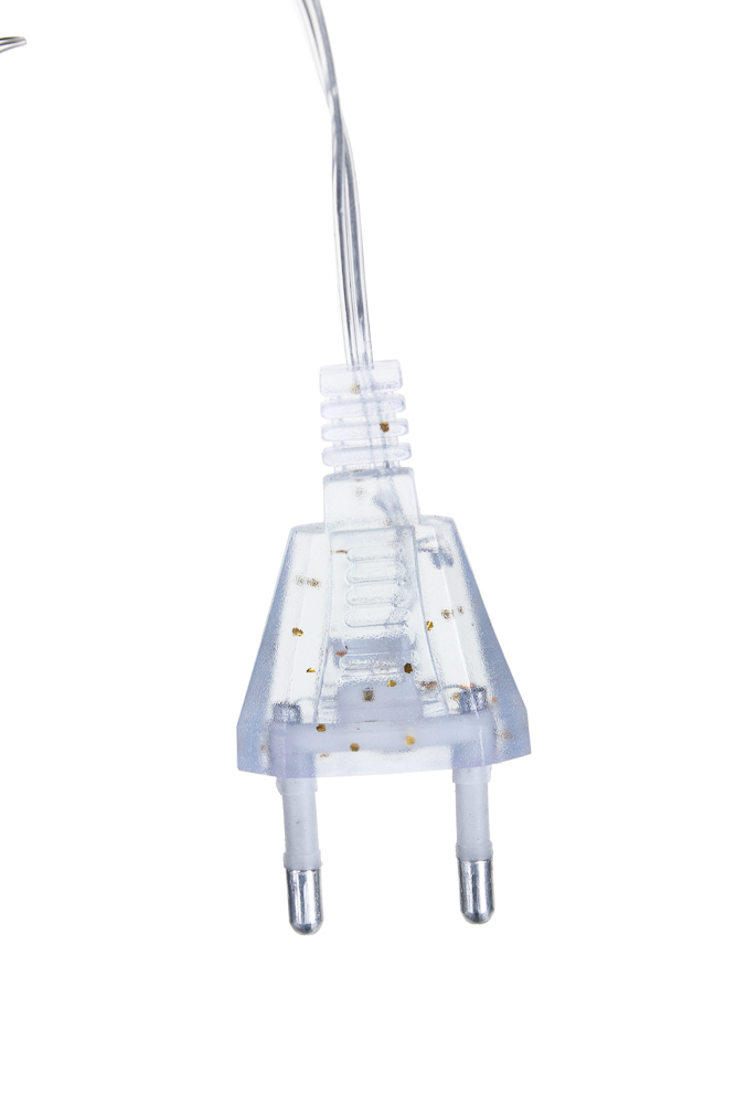 СНОУ БУМ Эл.гирлянда нить росы медь, 10м, 100LED, шампань, 8 реж, зеленый, 220В - #5