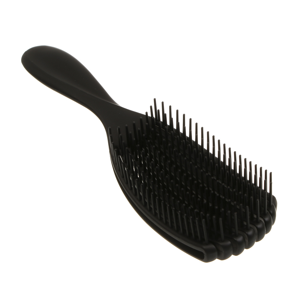 Расческа массажная веерная тм ЮНИLOOK, 23 см, пластик, 4 цвета - #17