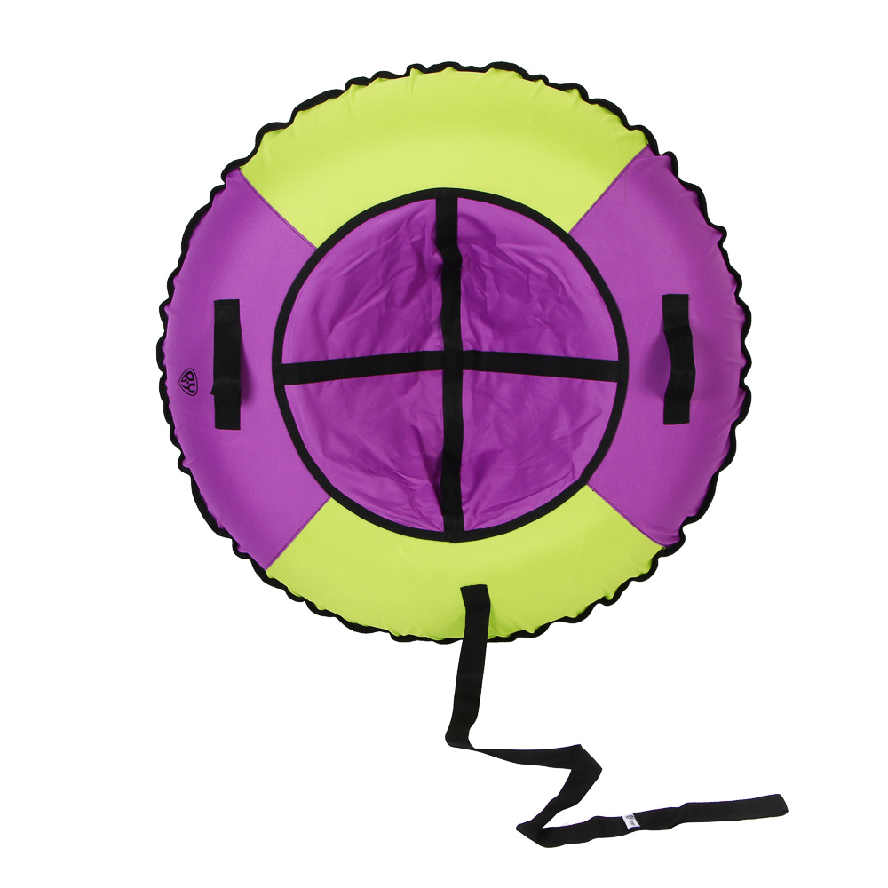 BY SPORT Тюбинг/ватрушка, диаметр 100см, оксфорд 600D, ПВХ, бутиловая камера R15, фиолетовый - #1