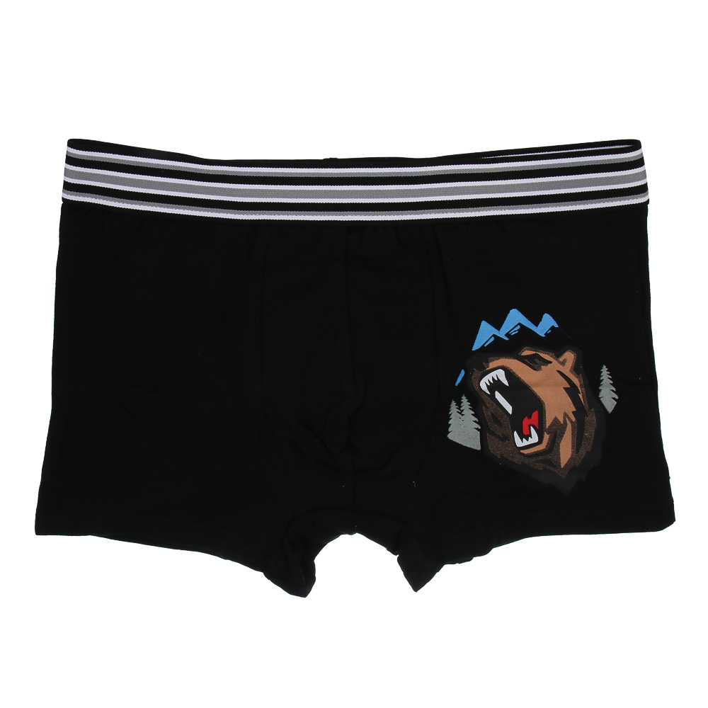 GALANTE Трусы-боксеры мужские с принтом р.56, 95%хлопок, 5%спандекс, разноцветные, НБ25-6 - #1