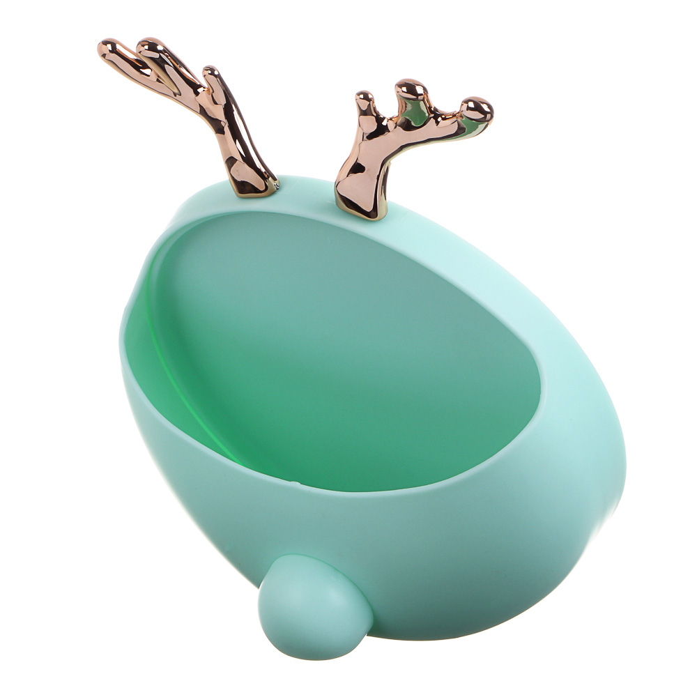 ЮНИLOOK Зеркало настольное, пластик, стекло, 16,5х16,5см, 2 дизайна - #3