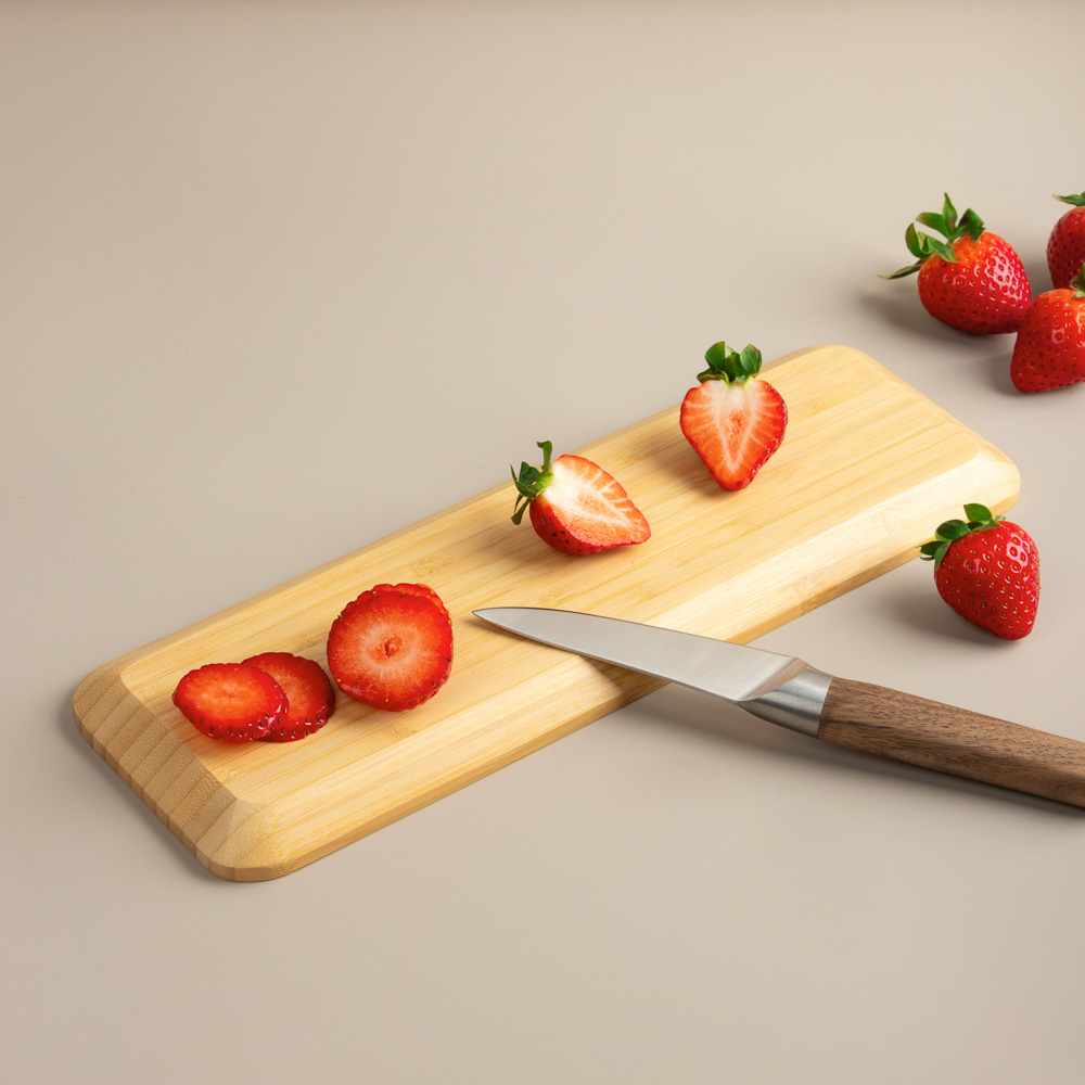 SATOSHI Набор для закусок на подставке 4пр., бамбук, 33х10.8х4.7см - #11