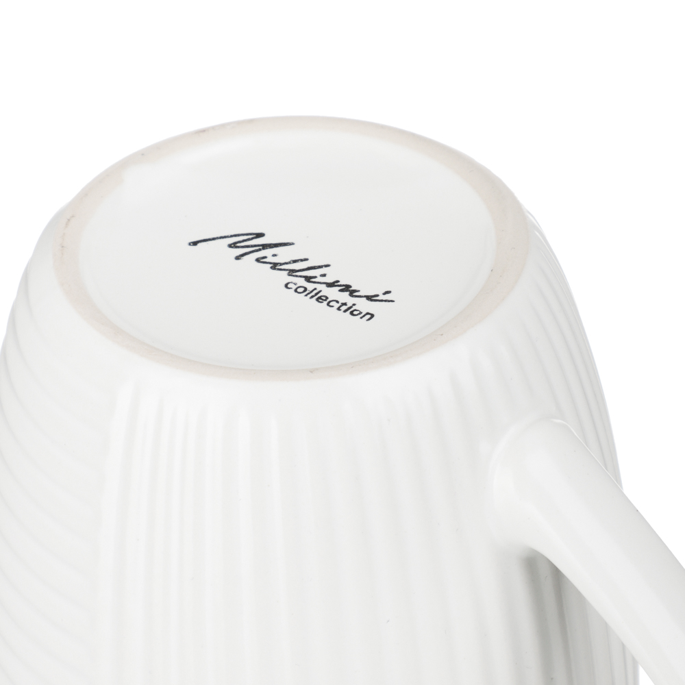 MILLIMI Монблан кружка 400мл, керамика, белый - #5