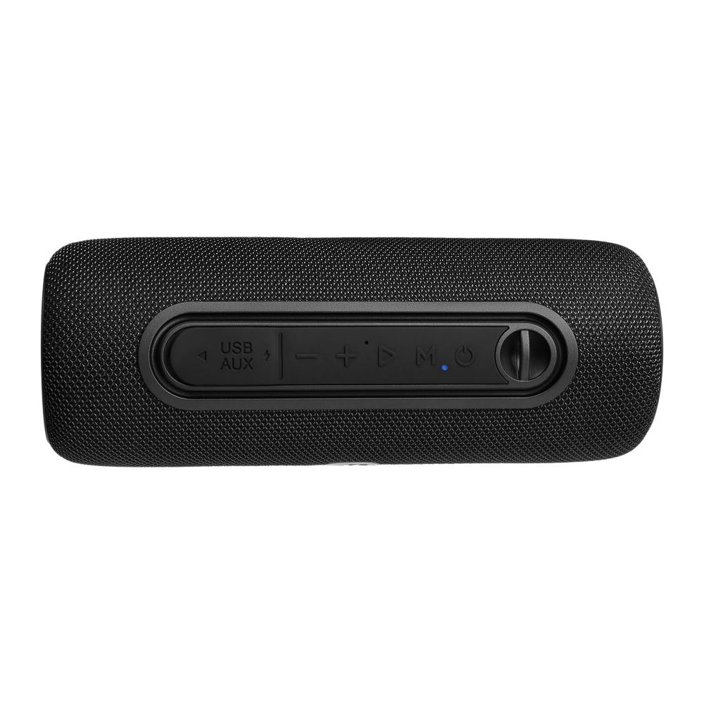 BY Колонка беспроводная EchoTube 8Вт, 2000мАч, BT5.3, USB, AUX, тканевый корпус,ВШГ 9x24x9см, черный - #4