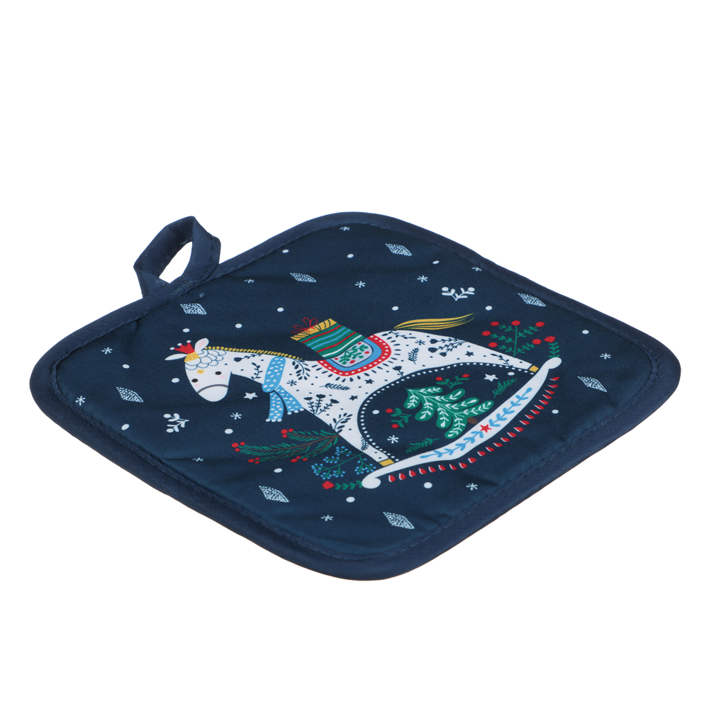 PROVANCE Нордик Прихватка, 17х17см, 100% полиэстер, лошадка - #3