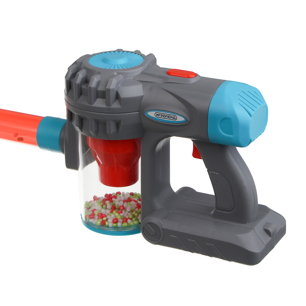 ИГРОЛЕНД Игровой набор бытовой техники "Пылесос", пластик, 3хАА, 19х8,5х32 см - #12