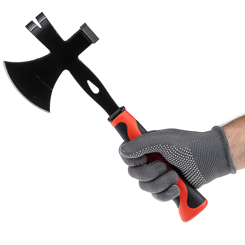 ЕРМАК Топор многофункциональный (молоток+гвоздодёр) 600г с 2х-компонентной рукояткой - #8