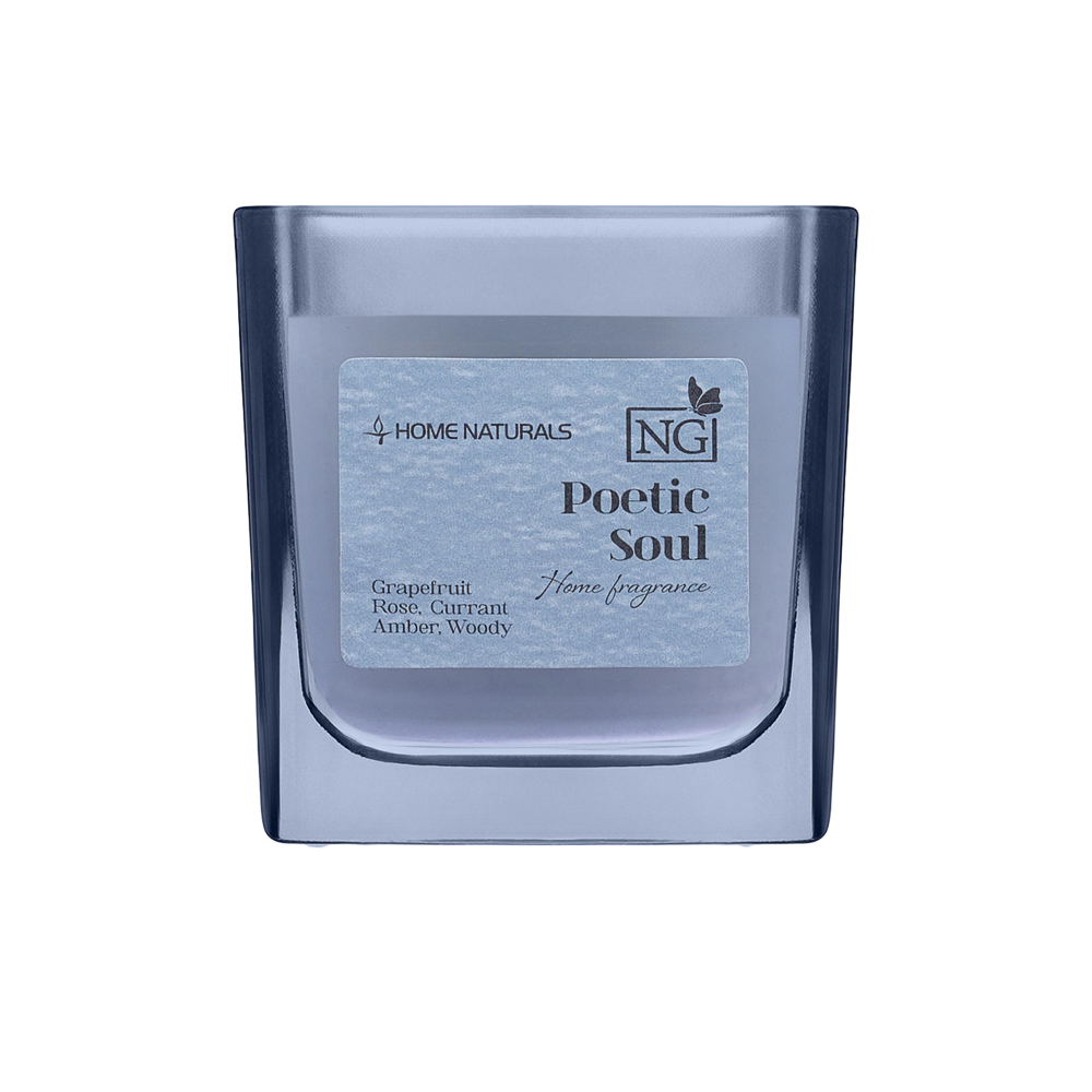 NEW GALAXY Свеча ароматизированная Home Naturals, poetic soul, rosso nobile,leather noir,pear&freesi - #2