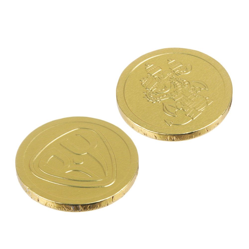 Шоколад молочный Сноубум, монеты с логотипом, 6 г - #1