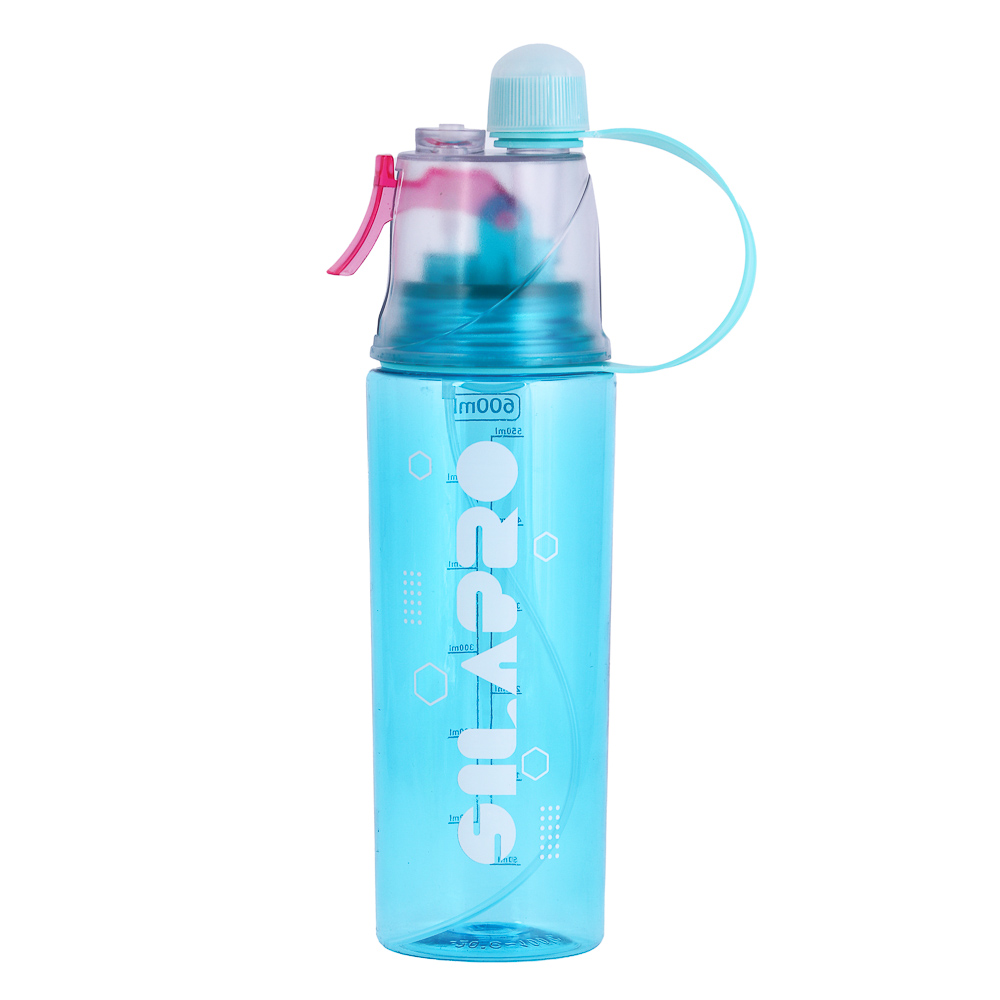 Бутылка спортивная SilaPro, с распылителем, 600 мл - #2