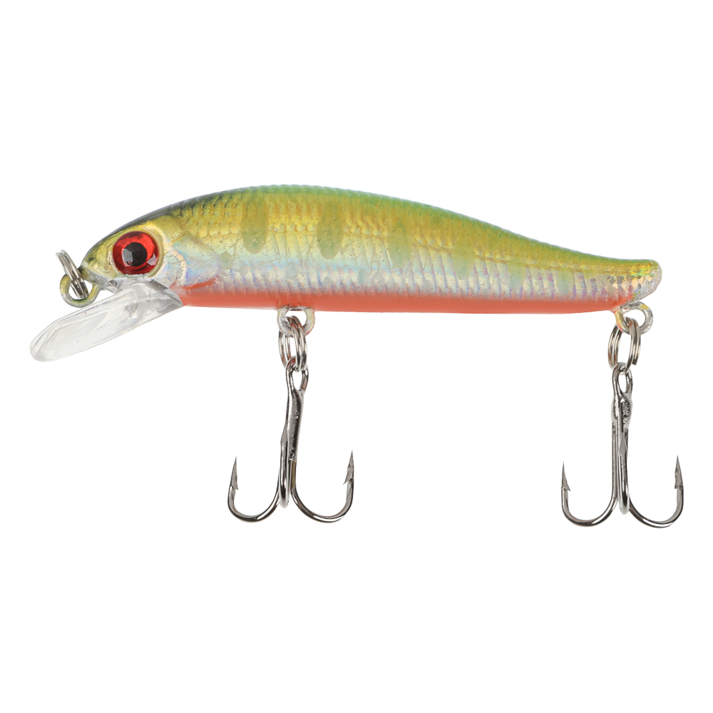 Воблер "Мини Минноу" тм AZOR FISHING, F, 4,0гр, 55мм, 0,0-0,8м, 5 цветов - #10