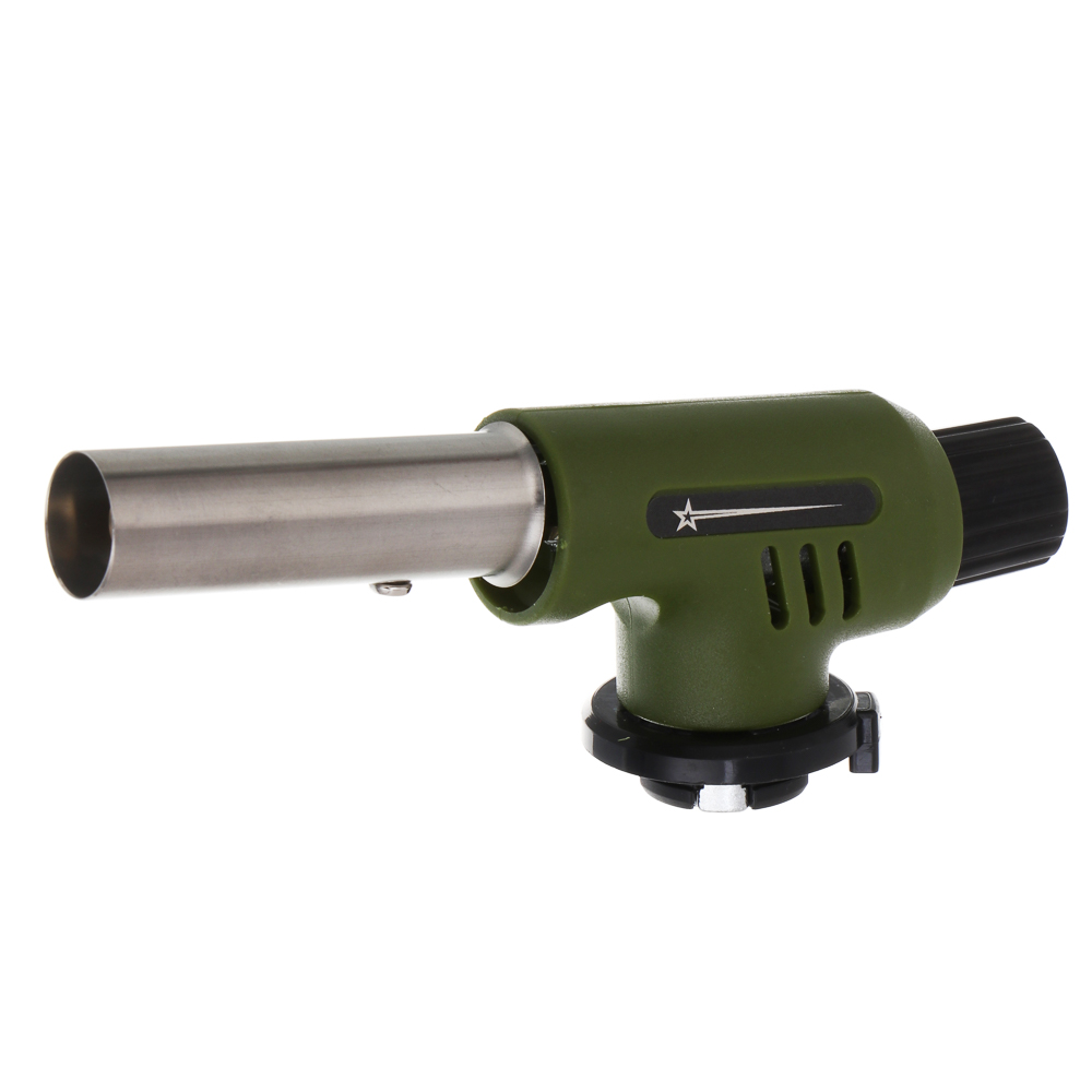 Горелка газ. с пьезорозжигом тм BY Русские Супергерои, цанг. захват, шир. сопло, ударопр. 15х4х5,5см - #1