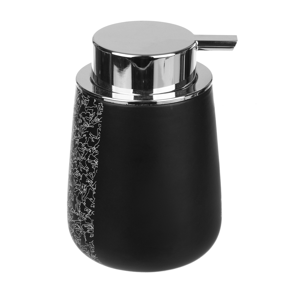 BY Русские Супергерои Дозатор для жидкого мыла, 330 мл, керамика, черный - #3