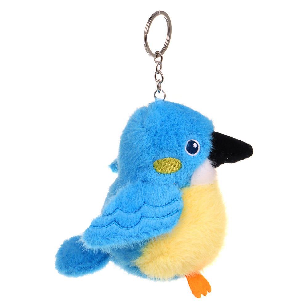 ИГРОЛЕНД Брелок мягкий "Птенчик", 10 см, полиэстер, металл, 6 видов - #3