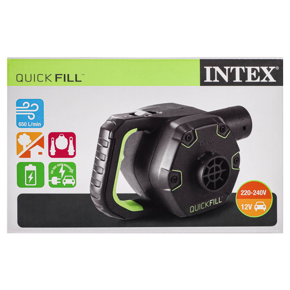 INTEX Насос электрический RECHARGEABLE QUICK-FILL, 220-240В, 66642 - #8