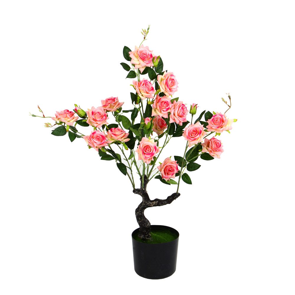 Растение искусственное Inbloom "Роза светло-розовая" - #2