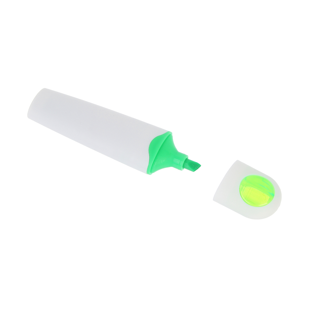 Маркер-выделитель, колпачок прозрачный, 6 цветов - #3