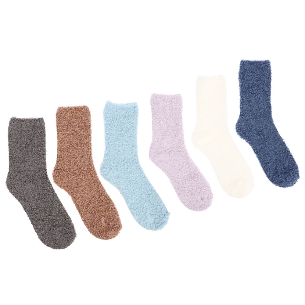 Носки женские домашние "уютные", тм RS, 98% полиэстер, 2% спандекс, р. 36-39, RSJ - #4